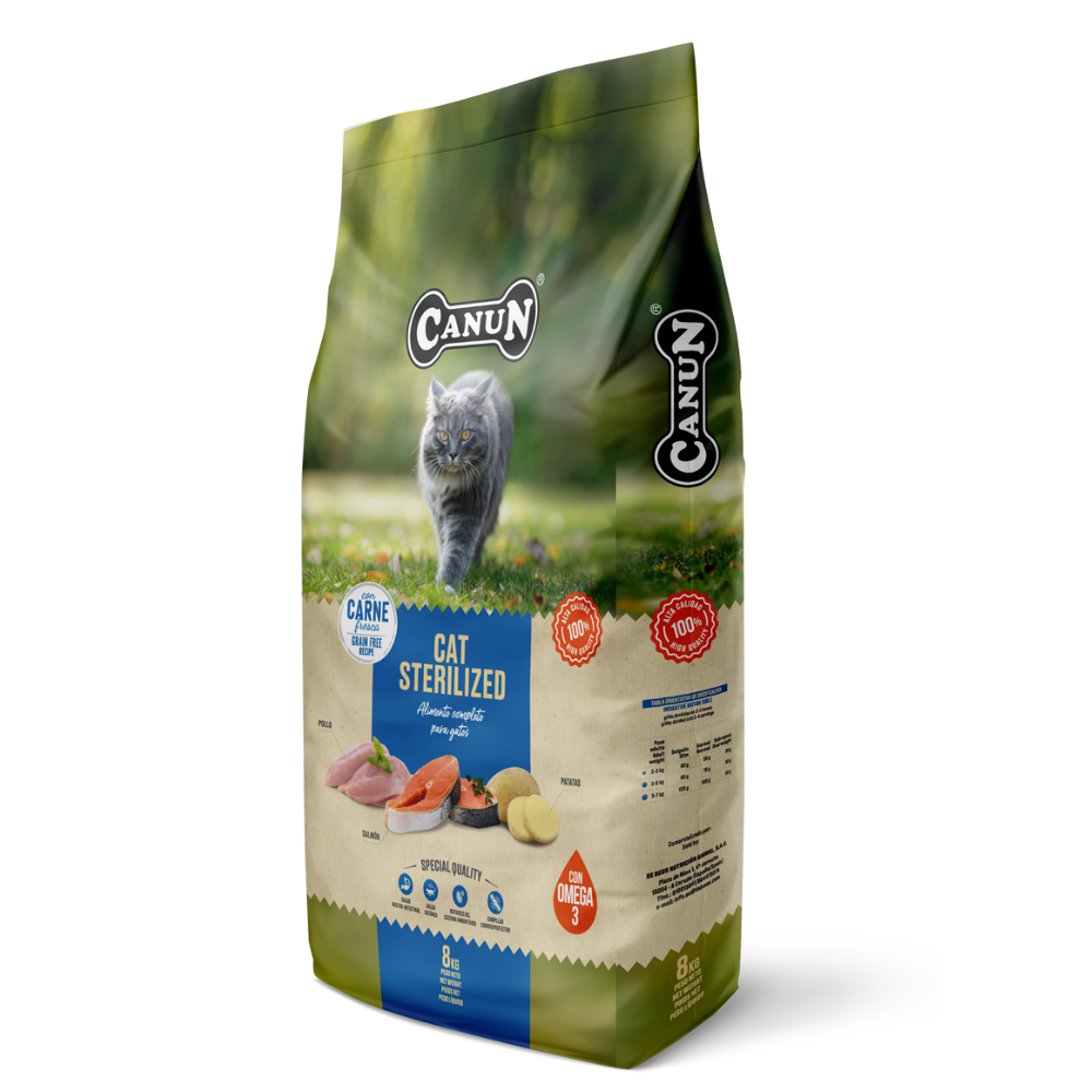 Canun Fresh Cat Sterilized Gato Esterilizado